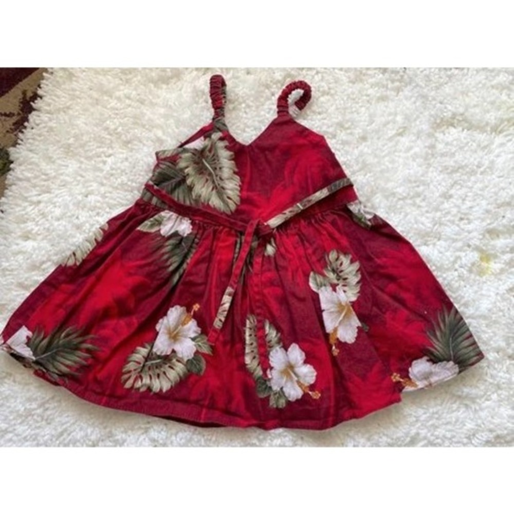 VTG Pacific Legend Hawaiian Dress Baby 6M